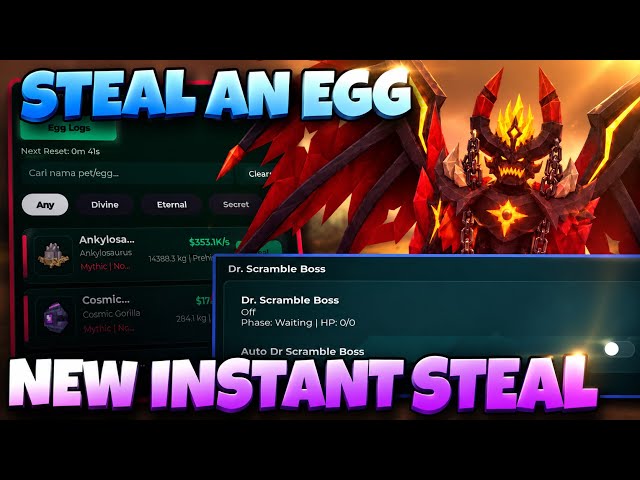 THE BEST STEAL AN EGG SCRIPT 🔥 | INSTANT STEAL NEW EVENT AND MORE