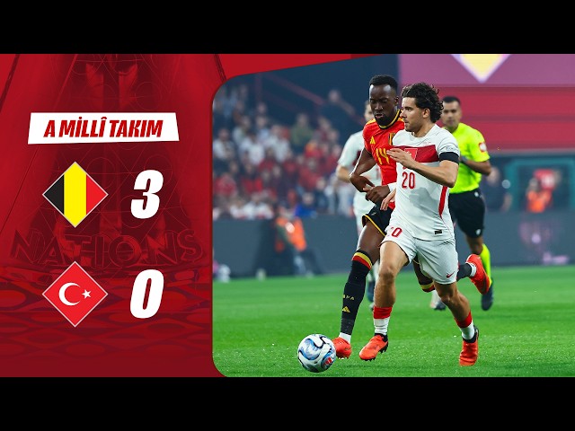 Maç Özeti | Belçika 3-0 Türkiye | UEFA Uluslar A Ligi