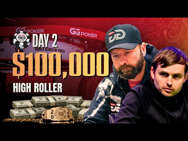 $100,000 NLH High Roller - Day 2 | World Series of Poker
