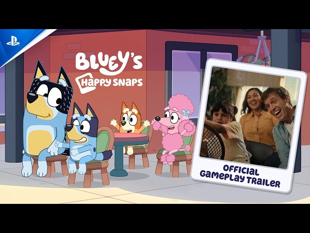 Bluey's Happy Snaps - "Play For Real Life" Gameplay Trailer | PS5 & PS4 Games