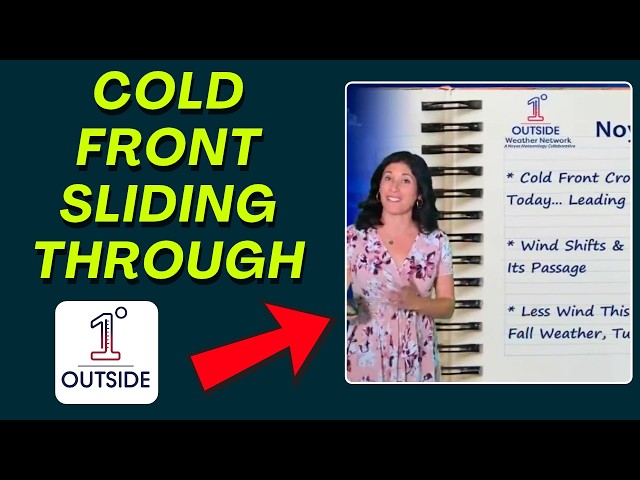 Friday Noyes' Notes: Cold Front Ushers In Much Cooler Air for the Weekend