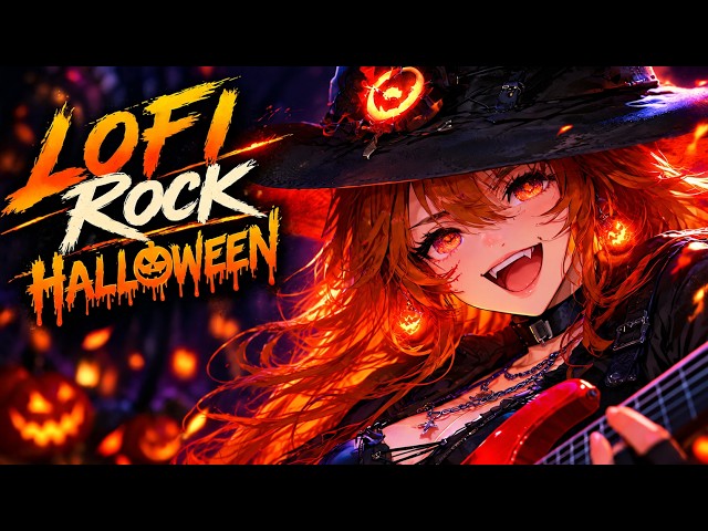 Spooky LoFi Rock 🎸👻 | Halloween Metal Music Mix 🎃