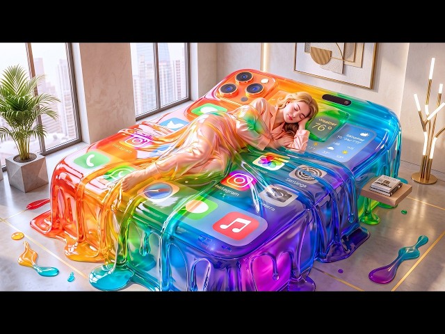 Live🔴Which Insane Bed Would You Choose?🌈📱 | Ultimate AI ASMR Satisfying Paradise | 2K