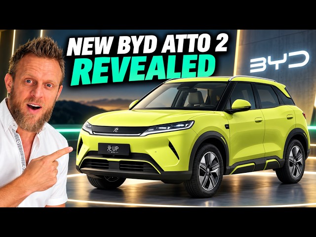 BYD Just Made the NEW Atto 2 Slower on Purpose — 501 km Range From $14,140 USD