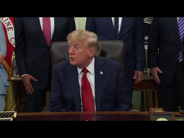 Trump reaction to 'banning' CNN, Politico and MSNOW from White House: 'They're fake news'