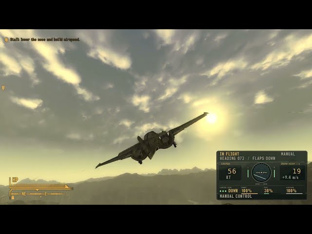 New Vegas Drivables:   Daytime Flight Demo