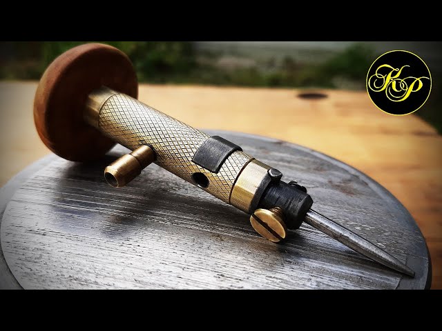 How to make pneumatic engraving machine from a mechanical center punch.