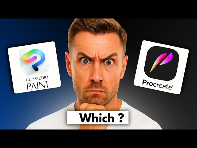 Procreate vs Clip Studio Paint - The Difference Is Actually Really Simple