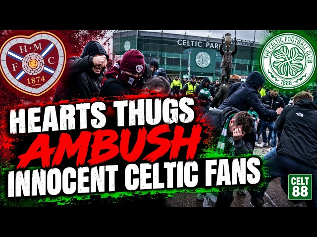 Hearts Thugs Attack Celtic Fans