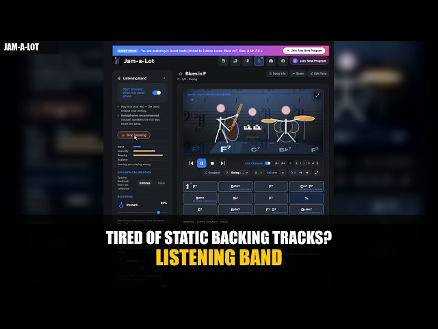 Jam-a-Lot Tutorial: How to Make Your Play-Along App Actually Listen to You