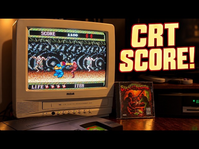 I Found a CRT TV for Retro Gaming! | Flea Market & Marketplace Finds