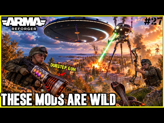 ARMA REFORGER MODS HAVE GONE TOO FAR | UFOs, ALIENS, DUBSTEP GUNS & MORE (27)