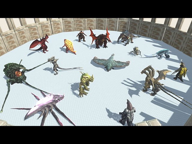 All Kaiju Monster Battle Royale - Animal Revolt Battle Simulator | ARBS