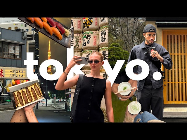 TOKYO VLOG 🇯🇵🗼✨ Best Cafes, Sushi Omakase, Thrifting in Harajuku & MORE..
