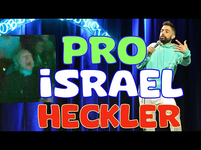 PRO ISRAEL HECKLER | STAND UP COMEDY