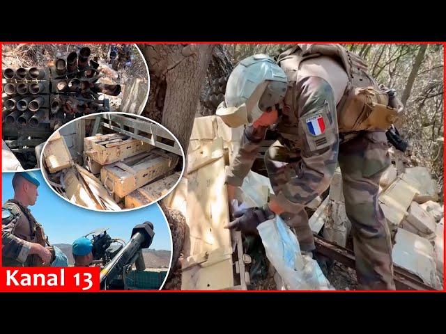 UNIFIL peacekeepers uncover remnants of Hezbollah-Israel fighting in southern Lebanon