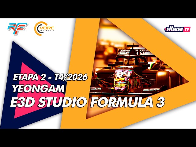 VORC Series - E3D Studio Formula 3 | 2ª Etapa - Yeongam | 2026/4