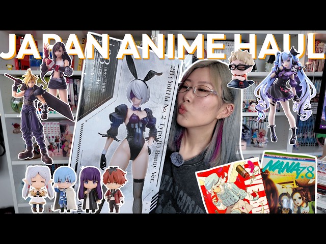 JAPAN HAUL 🎐🍥 manga, figures and anime merch! .✦ ݁˖