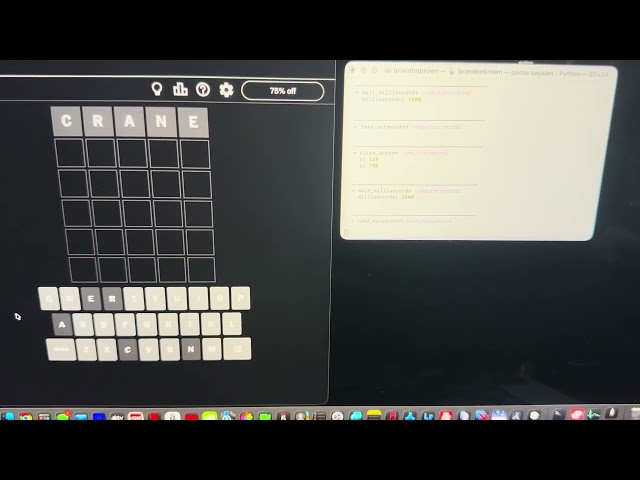 I cheat at Wordle
