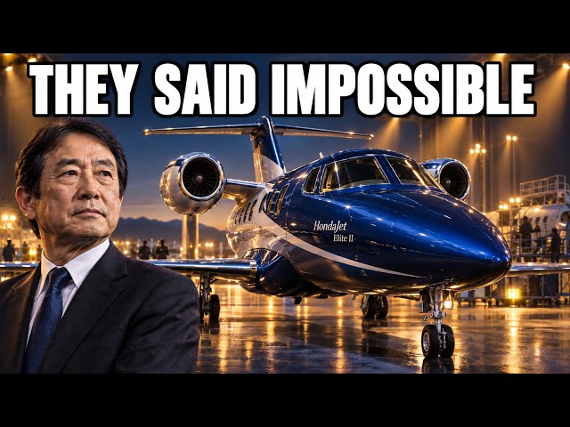 Honda Built The Jet The Aircraft Industry Said Was IMPOSSIBLE