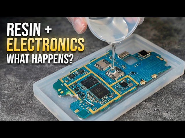 Epoxy Resin +Electronics = Amazing Idea!