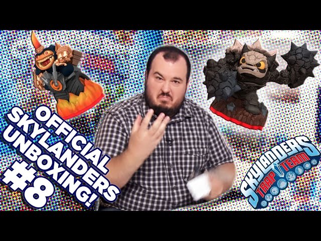 Official Skylanders Trap Team Unboxing: Hog Wild Fryno,Fist Bump and Lob-Star!