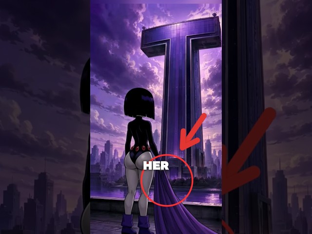 Why Does Raven Never Take Off Her Cloak? #shorts