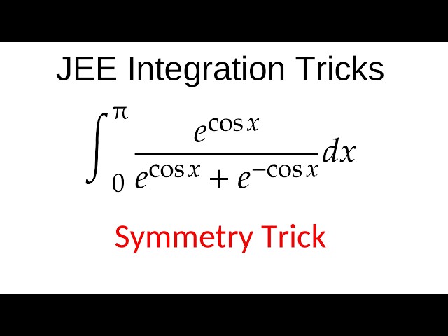 🔥 JEE Advanced Integration Tricks | Definite Integration Using Symmetry 🤯