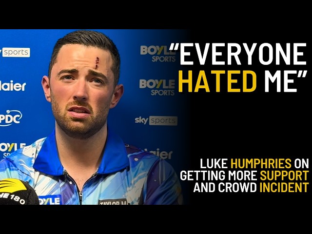 'EVERYONE HATED ME...' | Humphries 'APPRECIATES' Fan Love & Talks Crowd Incident in James Wade Clash