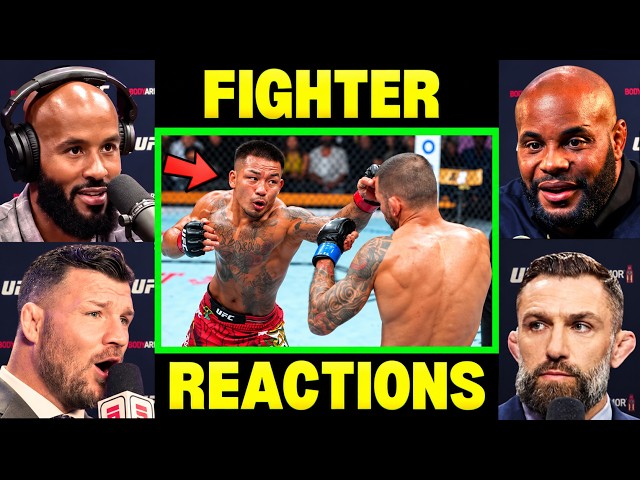 UFC Fighters REACT to Joshua Van BEATING Alexandre Pantoja | UFC 331