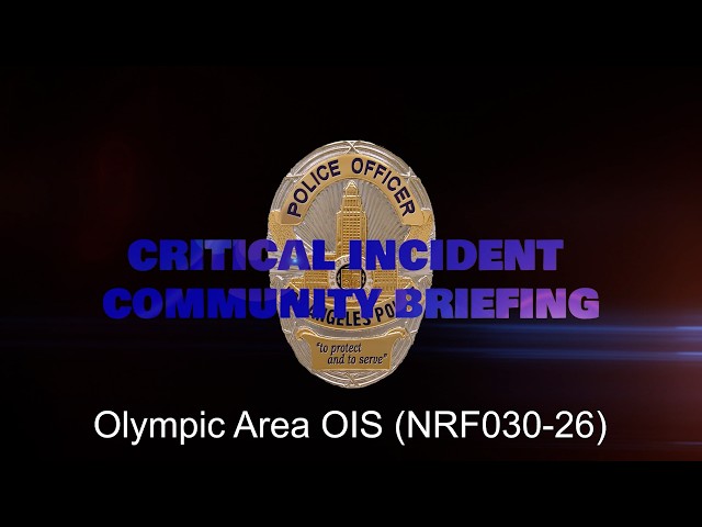 Olympic Area OIS 7/29/2026 (NRF030-26)