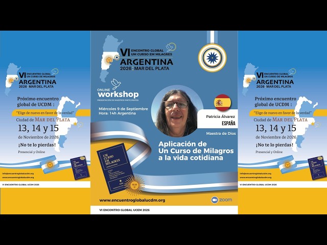 Aplicación de Un Curso de Milagros a la vida cotidiana | Patricia Álvarez | España