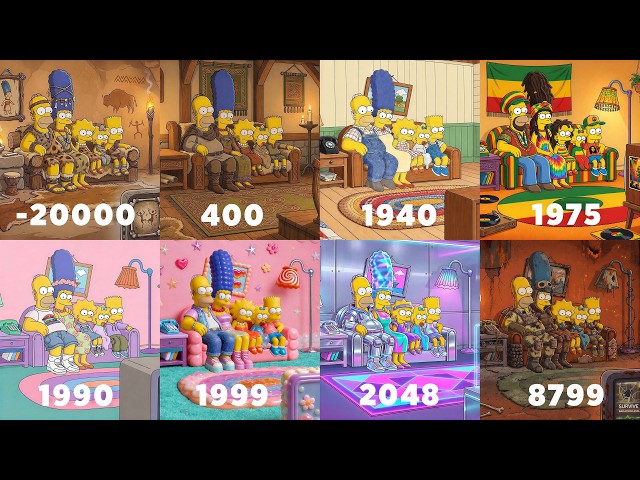 The Simpsons Intro [MEGA EVOLUTION]