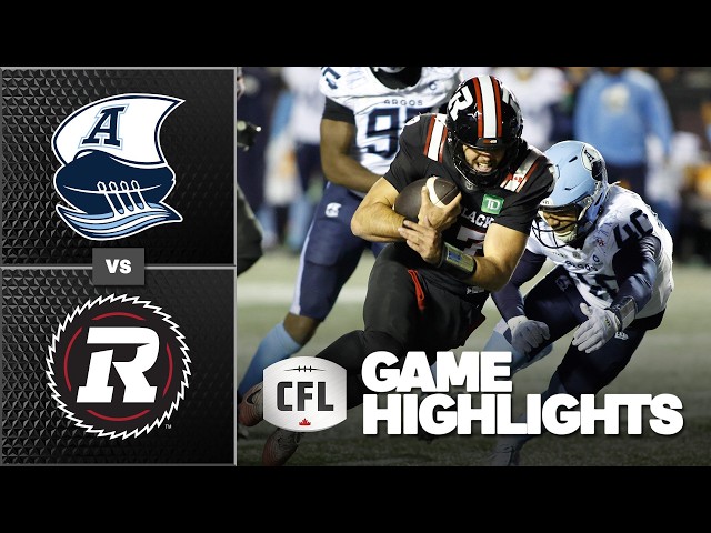 CFL 2026 Recap: Toronto @ Ottawa - Week 20