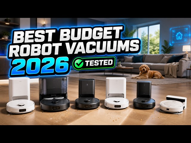 Best Budget Robot Vacuum 2026: 6 Tested Under $500 (Self-Empty, Hot-Water Mop & LiDAR)