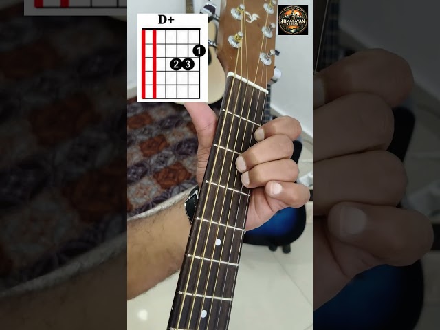 How to Play D Augmented (D+) Chord on Guitar | Easy Chord Lesson For Beginners