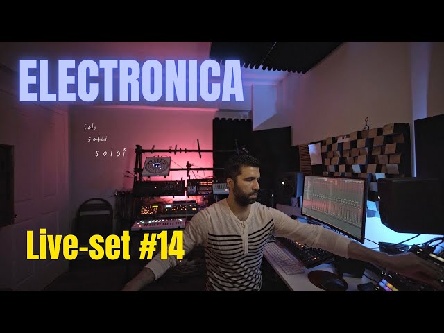 Techno /Electronica Live set #14 (Moog Sub 37, Maschine +, Korg Volca Keys, Yamaha Reface)
