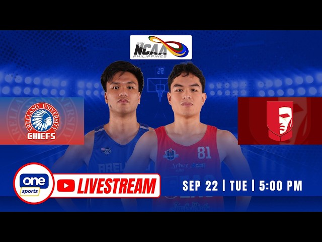 LIVE: ARELLANO vs EAC | NCAA SEASON 102 MEN’S BASKETBALL | SEP 22, 2026