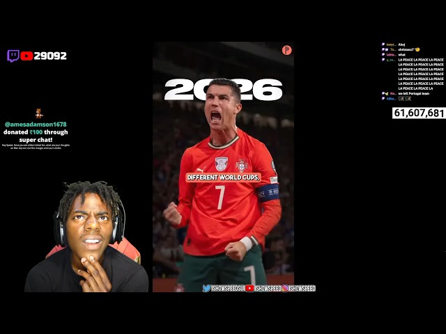 iShowSpeed Reacts To Cristiano Ronaldo Leaving The Portugal National Team 🥲🇵🇹 *EMOTIONAL*