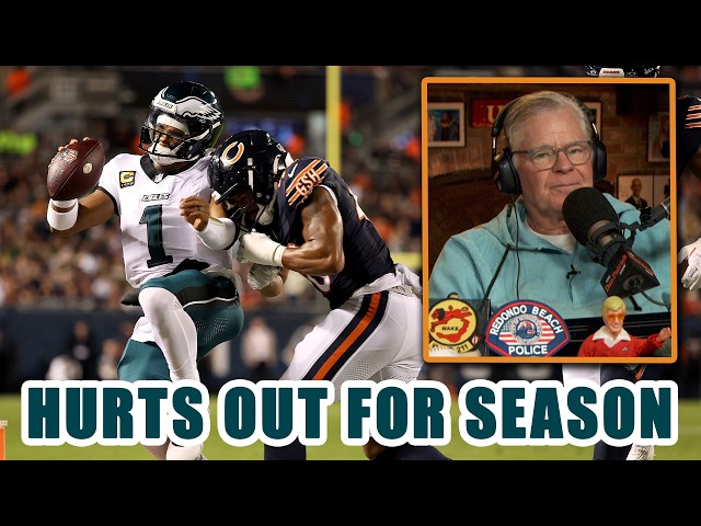 Dan Patrick Reacts To Jalen Hurts Being Out For The Season
