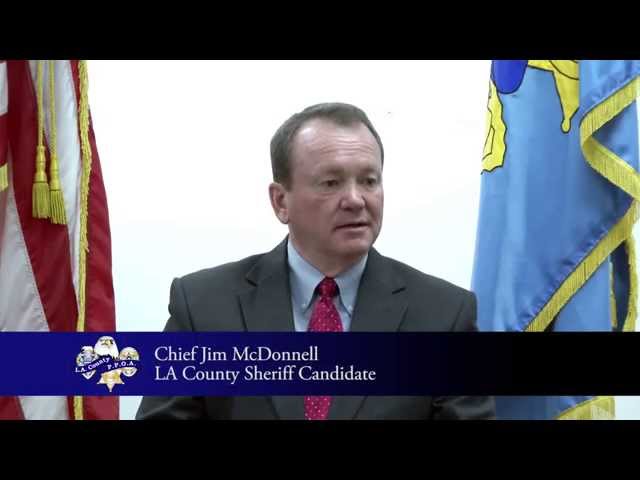 PPOA OnPOINT Interviews LA Sheriff Candidate Chief Jim McDonnell Segment 1 of 3