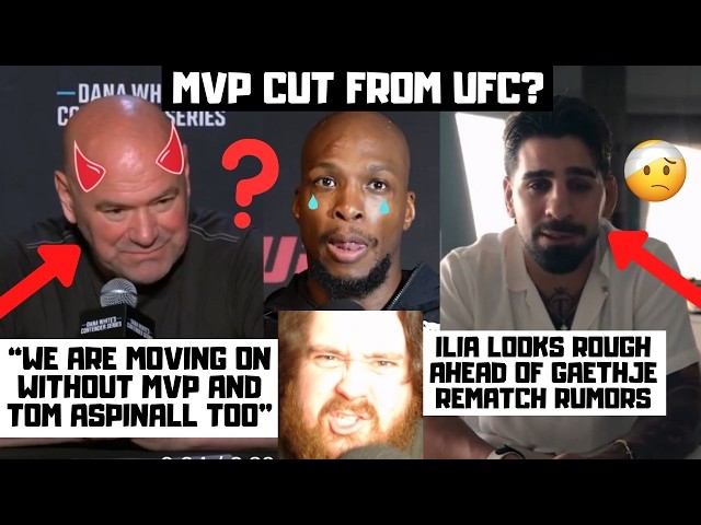 Dana White Confirms MVP's UFC Release? Gaethje vs Topuria Rematch? Aspinall STRIPPED? My Reaction