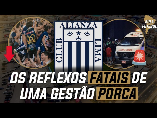 A TRAGÉDIA NO ESTÁDIO DO ALIANZA LIMA!