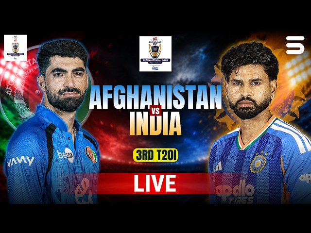 Live | Afghanistan vs India | Match 03 | T20I Series 2026 | ACB | M9N1J
