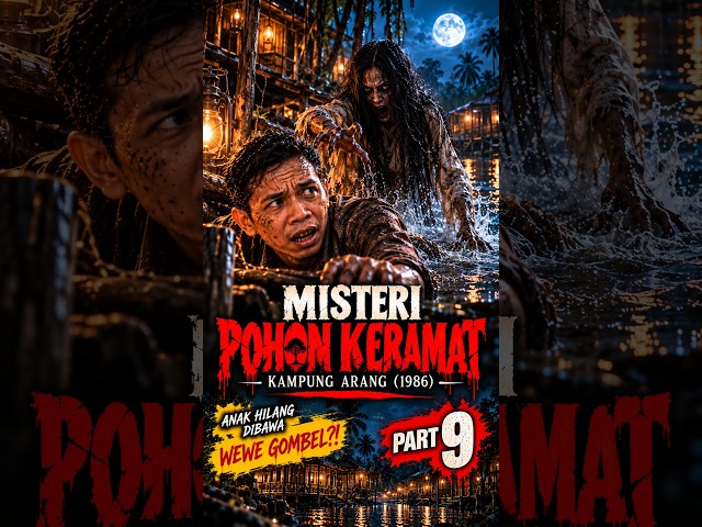 Part 9 THE MYSTERY OF THE SACRED TREE — Child Goes Missing, Taken by Wewe Gombel #indonesianhorro...