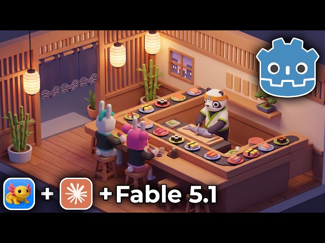 Claude Fable 5.1 is INCREDIBLE At Making Godot Games on Mac with Xogot