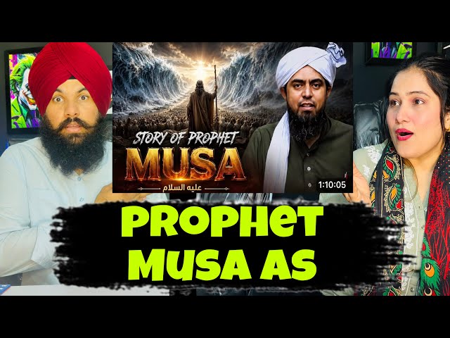 Story Of Prophet Musa (AS) By Engineer Muhammad Ali Mirza | Indian Reaction On Mosa as Story #react