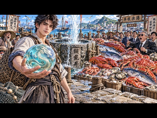 I Fell Into a Dragon Well, Awakened Underwater Powers, and Became a Billionaire Fishing King