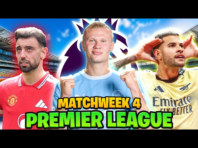 Premier League Matchweek 4 in a Nutshell .EXE 😂