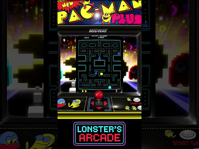 Pac-Man Plus is Absolutely BRUTAL #arcade #challenge